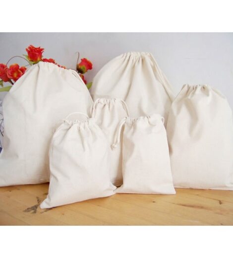 COTTON CANVAS SHOPPING BAGS