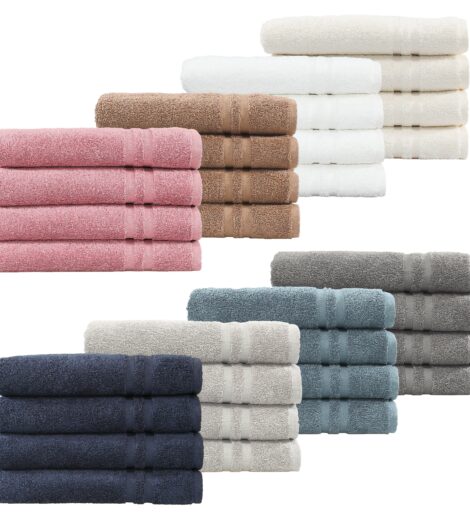 Cotton Bath Towel – Customised Fabric & Colours | Soft & Absorbent Large Towels for Adults, Bathroom, Beach, Hotel & Spa Use (Set of Towels)