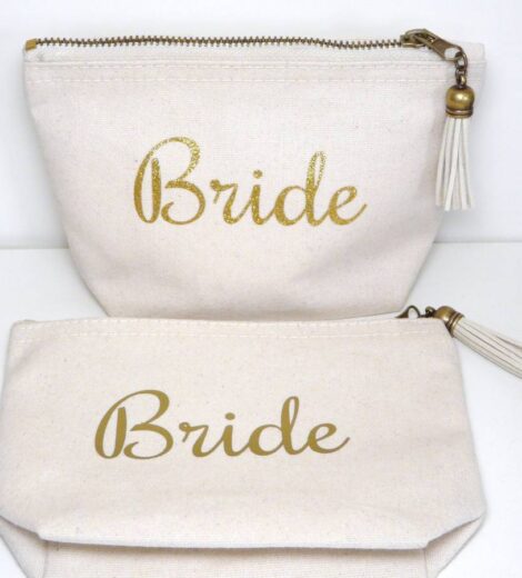 COTTON CANVAS MAKEUP POUCH 340 GSM