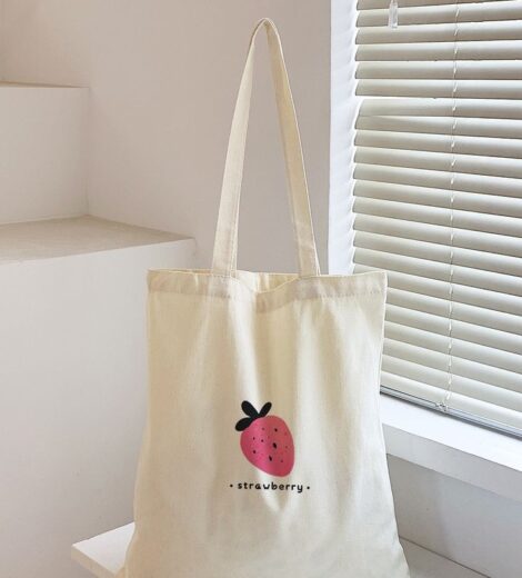 COTTON CANVAS SHOPPING BAGS (140 GSM)