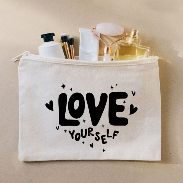 COTTON CANVAS MAKEUP POUCH 340 GSM